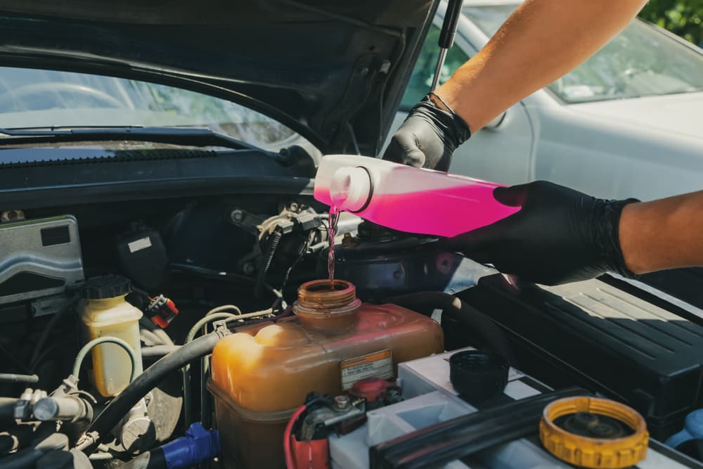 Car servicing at customers home